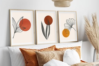 3 tableaux Huhu215 - 70 x 50 cm