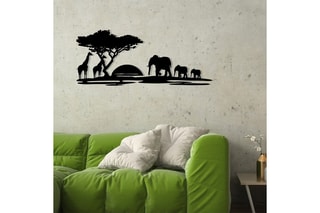 Décoration murale Primavera - Noir - 68 x 28 cm