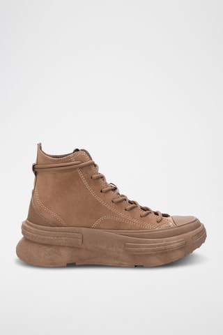 Baskets plateformes - Taupe