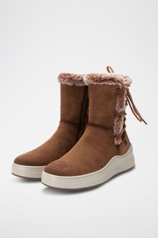 Bottines fourrées - Camel