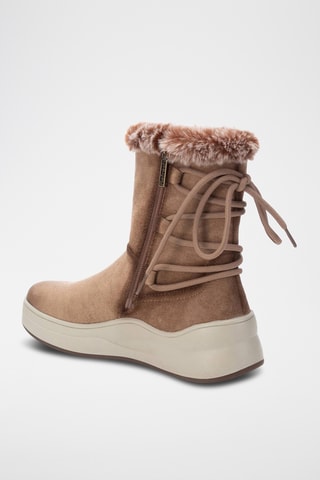 Bottines fourrées - Taupe