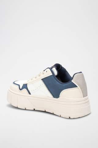 Baskets plateformes - Blanc