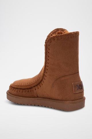 Bottines fourrées - Camel