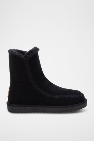 Bottines fourrées - Noir