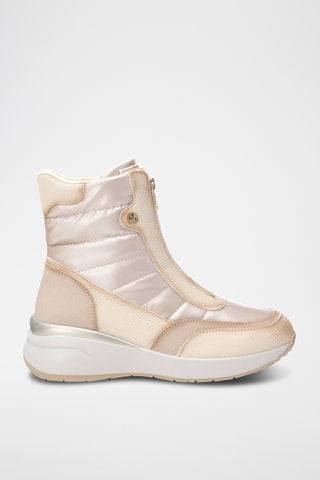 Bottines plateformes - Beige
