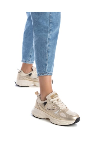 Baskets plateformes - Doré