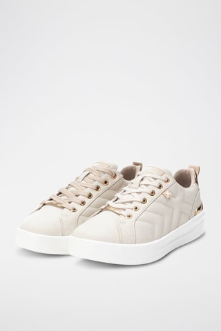 Baskets plateformes - Beige
