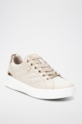 Baskets plateformes - Beige
