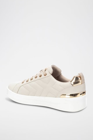 Baskets plateformes - Beige
