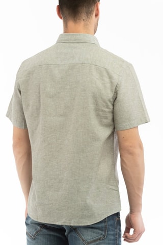 Chemise en lin - Vert olive