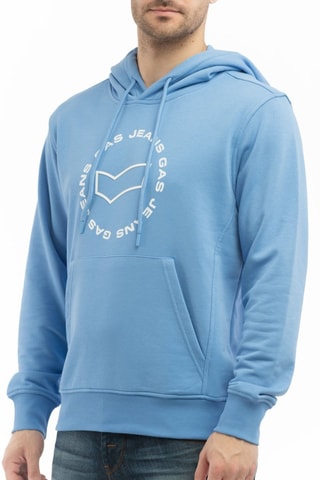 Sweat à capuche - Bleu