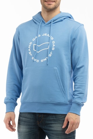 Sweat à capuche - Bleu