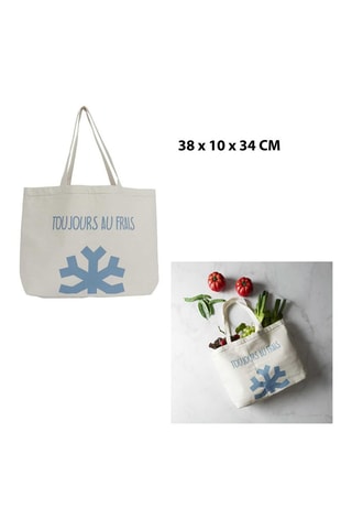 Sac shopping - Blanc