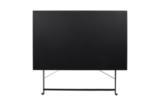 Mesa de refeição dobrável Palerme Preto