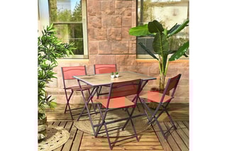 Mesa dobrável Barcelona - 110 x 70 cm