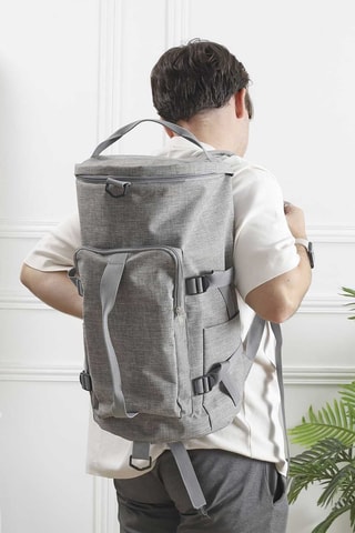 Sac de voyage 2-en-1 - Gris