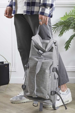Sac de voyage 2-en-1 - Gris