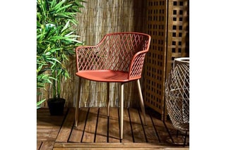 4 cadeiras de exterior - Laranja - Malaga