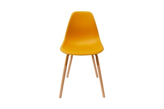 2 chaises - Moutarde