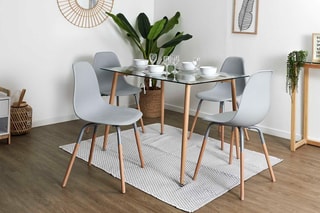 2 chaises - Gris