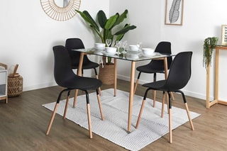 2 chaises - Noir