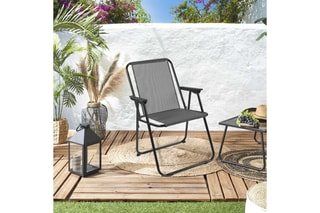 Chaise de jardin pliable - 45 x 84 x 54 cm