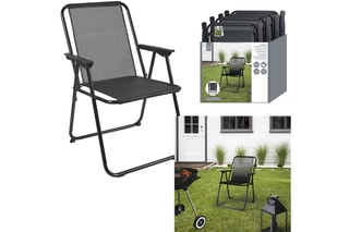 Chaise de jardin pliable - 45 x 84 x 54 cm