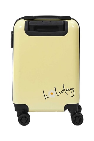 Valise cabine low-cost XS Holidays - Jaune