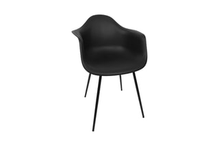 4 fauteuils Gustav - Noir