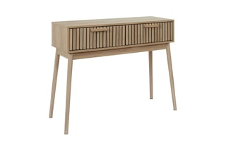 Console 2 tiroirs Klaus - Naturel