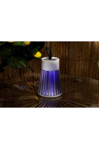 Lampe anti-moustique rechargeable - Gris