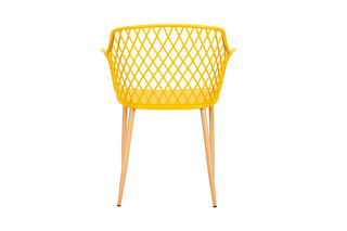 4 cadeirões de exterior Malaga Amarelo