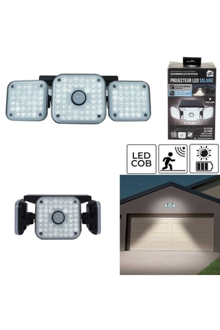 Spot solaire d’extérieur LED - Blanc