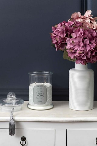 Bougie parfumée bonbonnière - Fleur de coton