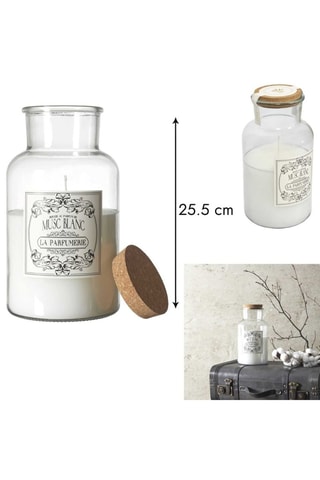 Bougie parfumée - Musc blanc