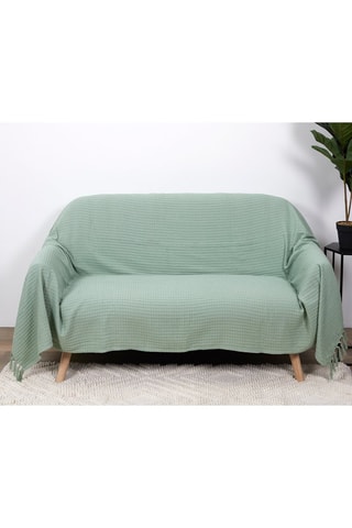 Jeté de canapé Vert d'eau - 170 x 250 cm