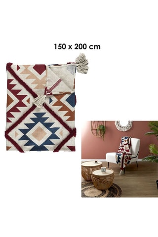 Plaid  multicolore 150 x 200 cm