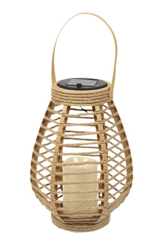 Lanterne solaire LED - Beige