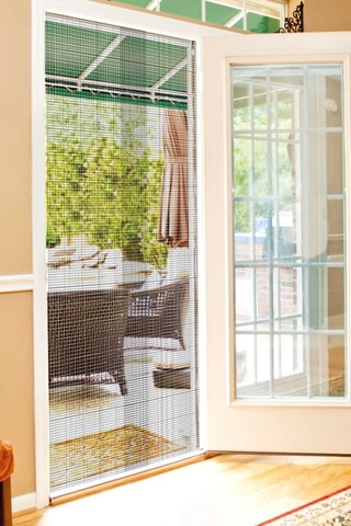 2 moustiquaires découpables pour porte 220 x 120 cm