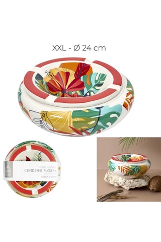 Cendrier en céramique - 24 cm