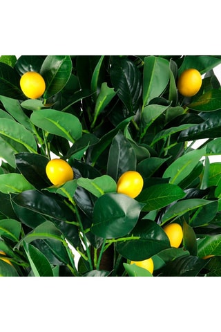 Citronnier artificiel - 16 x 16 x 125 cm