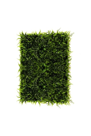Mur végétal artificiel Vert - 60 x 40 x 10 cm