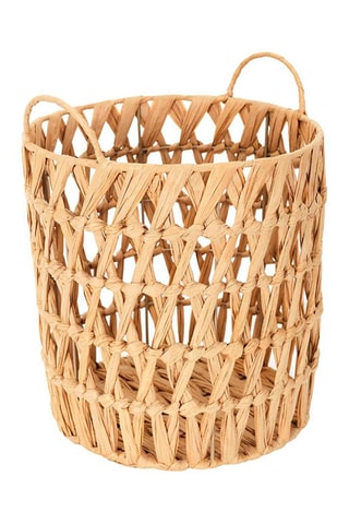 3 paniers de rangement - 25,5, 29,9 et 40 cm - Naturel