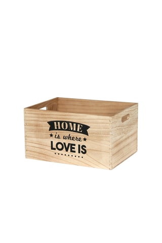 3 cagettes en bois - Naturel - 28, 34 et 40 cm