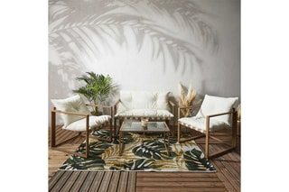 Conjunto de jardim Cagliari 4 lugares