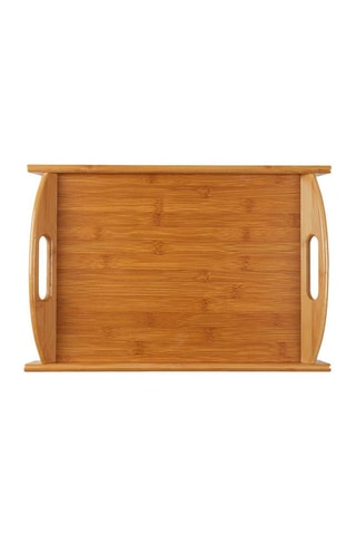 3 plateaux en bambou - 34 x 5 x 52,4 cm