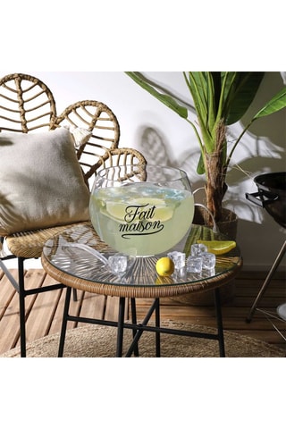 Saladier à cocktail et louche - 6,6 l