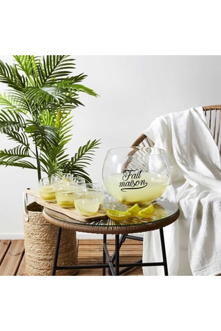 Saladier à cocktail et louche - 6,6 l