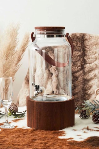Fontaine avec support en bois - 6 l