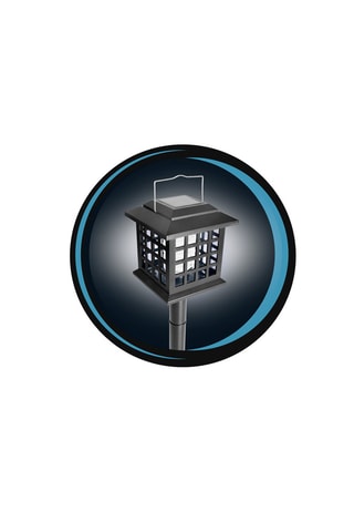 Lampe LED solaire anti-moustique - Noir